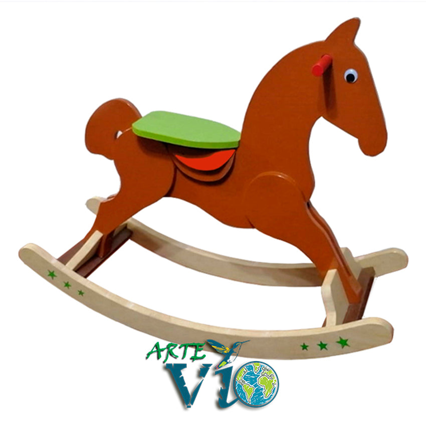 Caballo Balancín - Ayudando al Desarrollo Físico y Recreativo - 80 cm de Altura - Niños de 4 a 10 años