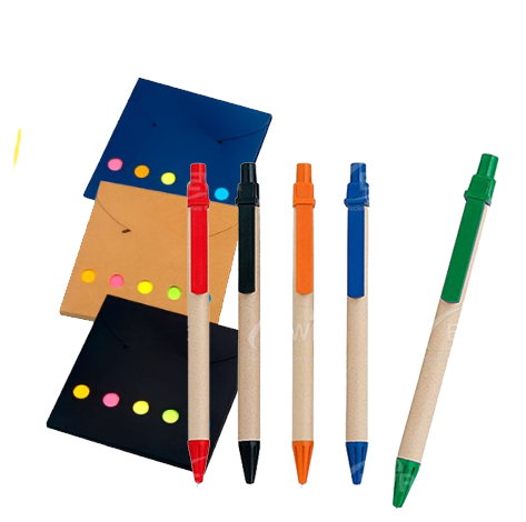 Llamita Porta Notas - Acompañante Amigable de Escritorio - Acabado al Natural - Incluye el Porta Notas y Tres Lapiceros