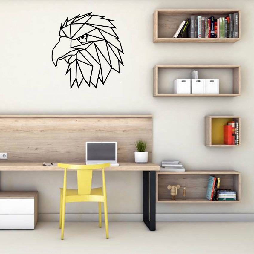 Águila Calva - Decoración de Pared - Corte en Láser de Alta Precisión - Dos Tamaños a Elegir