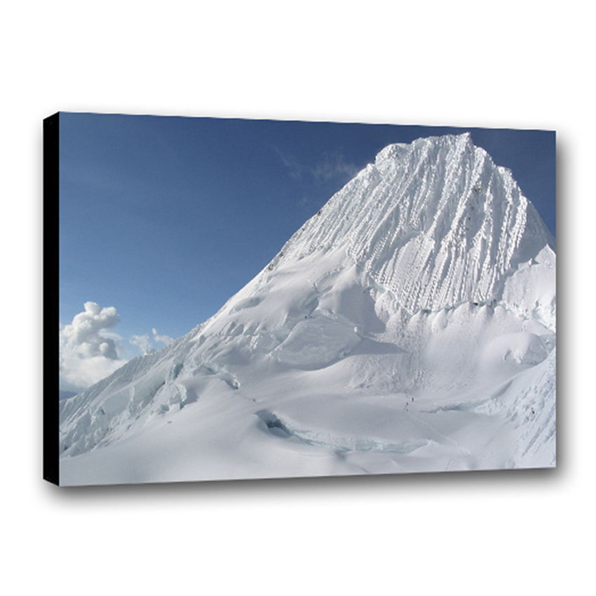 Alpamayo - Imágenes de la Naturaleza en Alta Resolución - Papel Fotográfico Importado – Cuadro con Bastidor Listo para Colgar