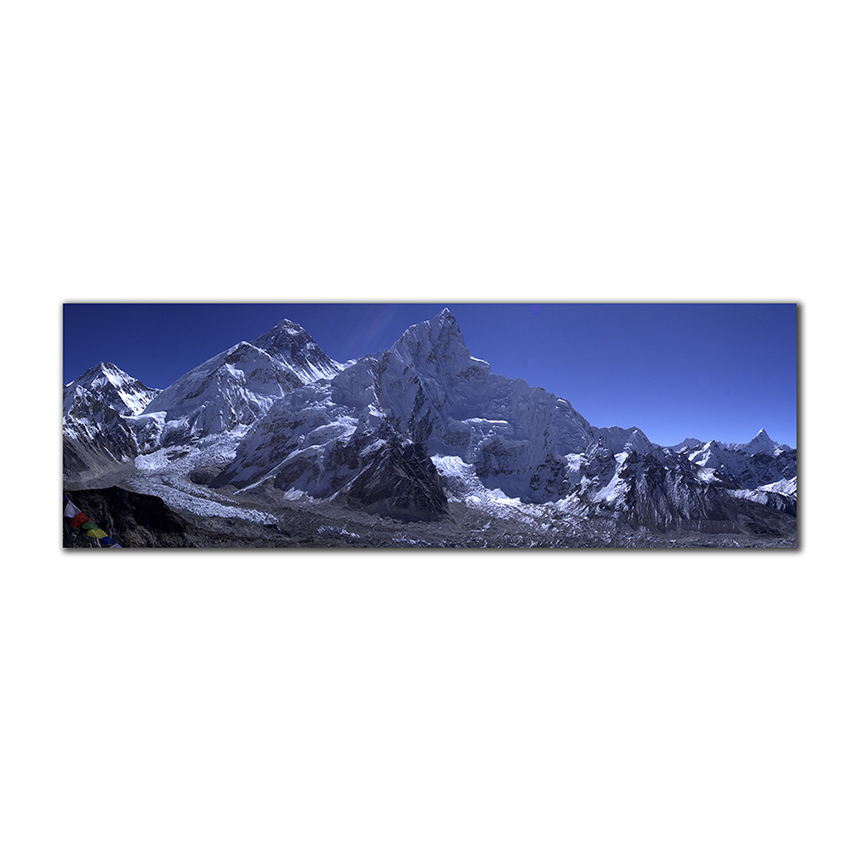 Everest - Imágenes de la Naturaleza en Alta Resolución - Papel Fotográfico Importado – Cuadro con Bastidor Listo para Colgar