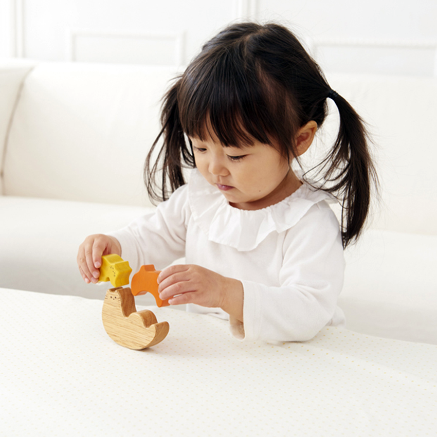 Gatitos de Encajar en Madera Legal - Aprendizaje para Niños Pequeños - Colores Personalizados