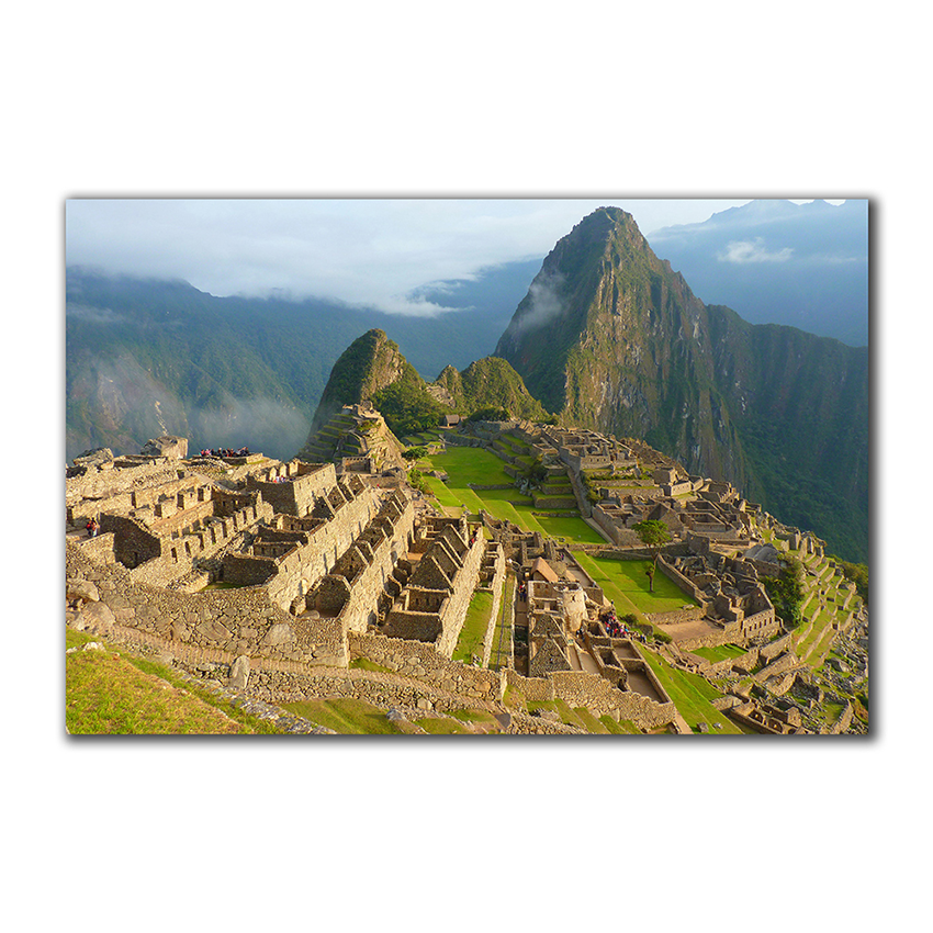 Machu Picchu - Imágenes de la Naturaleza en Alta Resolución - Papel Fotográfico Importado – Cuadro con Bastidor Listo para Colgar