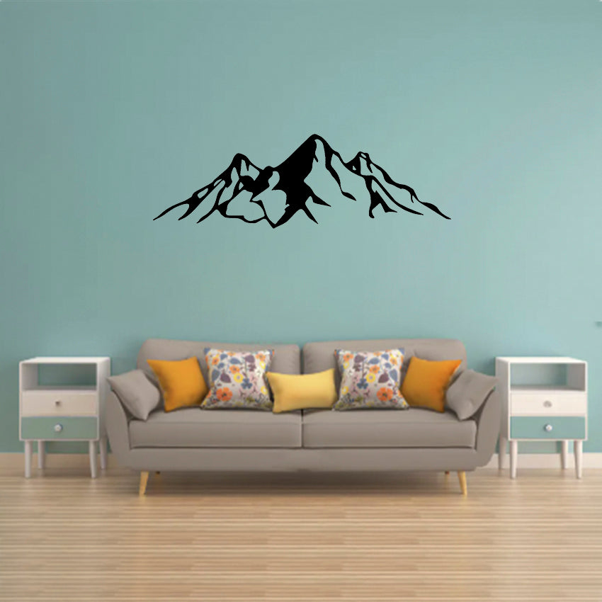 Montañas - Decoración de Pared - Corte en Láser de Alta Precisión - Dos Tamaños a Elegir