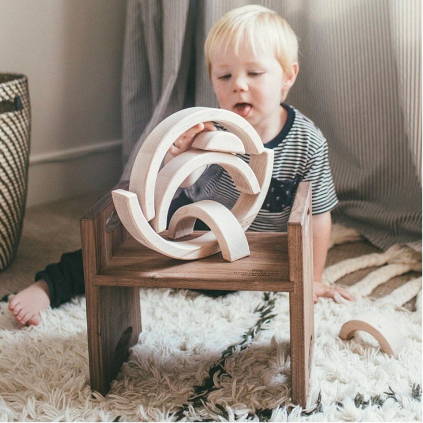 Arco de Encajar y Apilar Gigante - Múltiples Opciones de Composición Espacial - Aprendizaje para Niños Pequeños