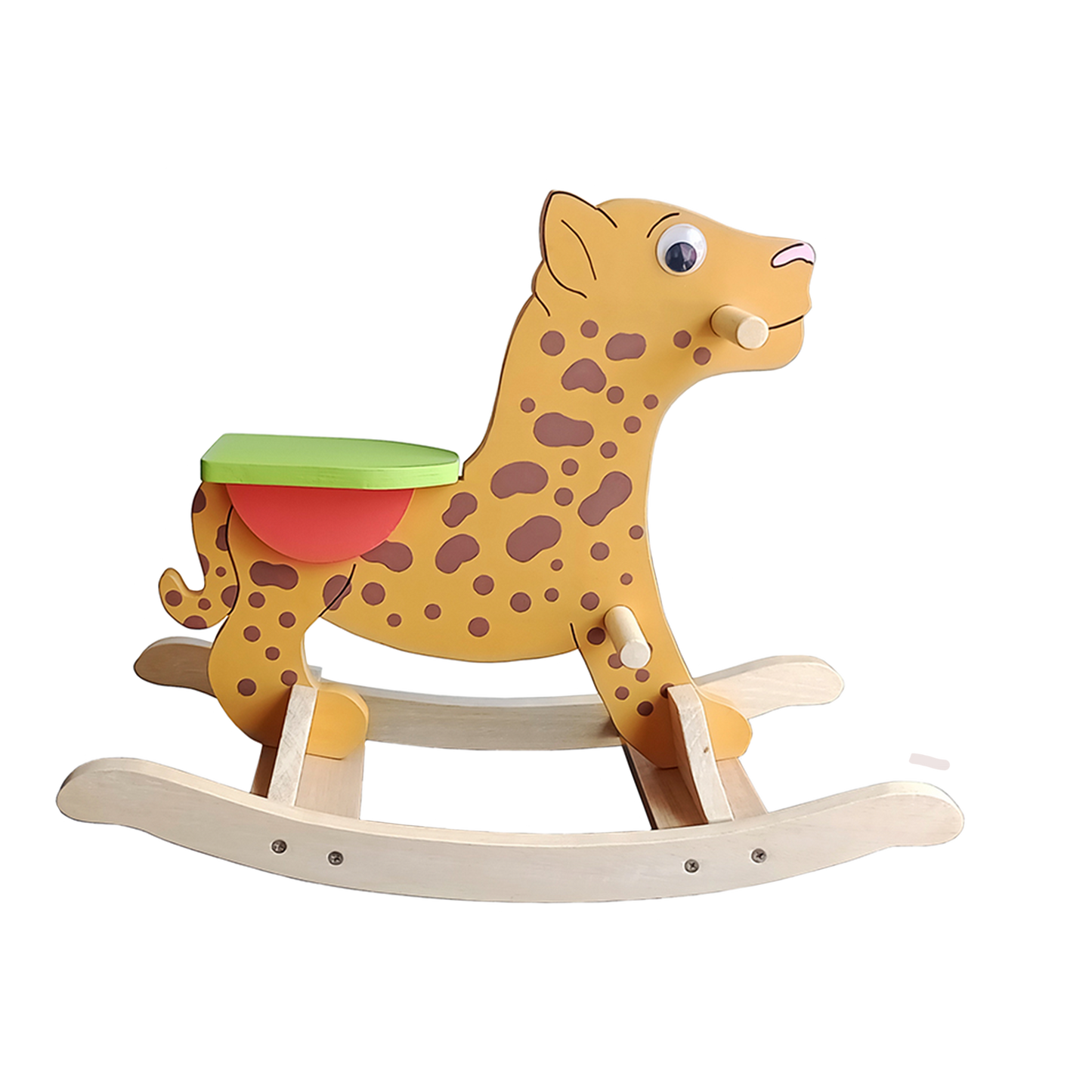 Jaguar - Balancín de Montar - Hecho para Durar - Niños de 1.5 a 4 años - Motivador de Trabajo - Heredable