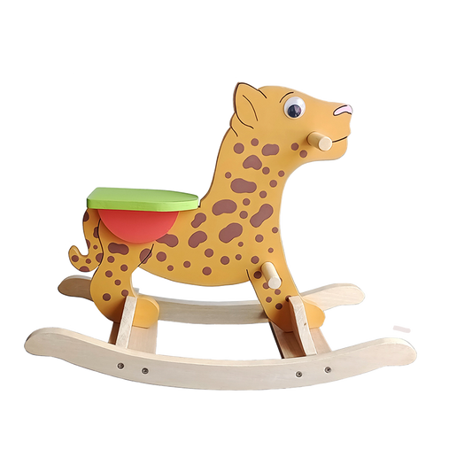 Jaguar - Balancín de Montar - Hecho para Durar - Niños de 1.5 a 4 años - Motivador de Trabajo - Heredable